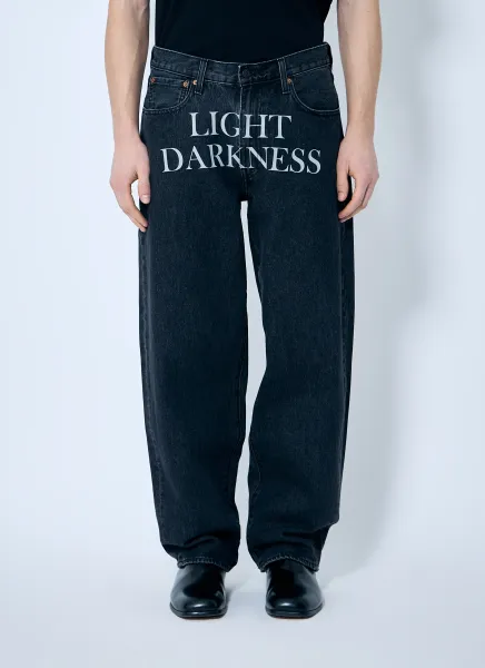 Baggy Print Jeans