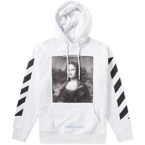 Diagonal Monalisa Hoody