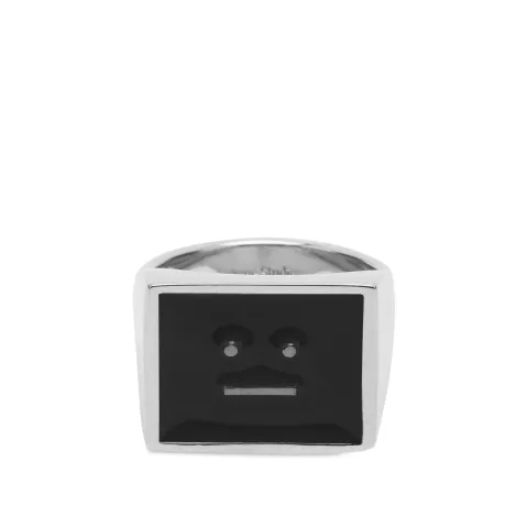 Askot Enamel Face Ring
