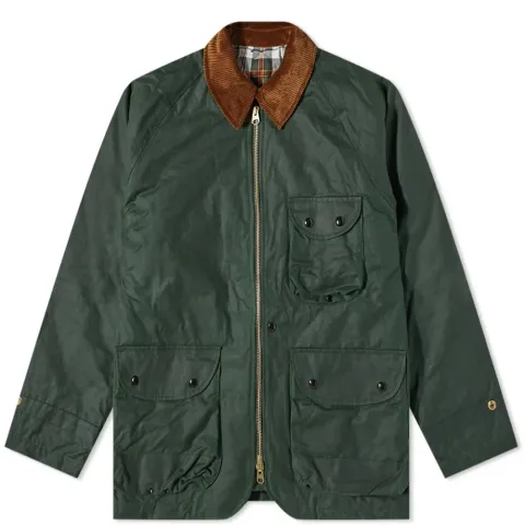 Waxed Cotton Coverall Jacket