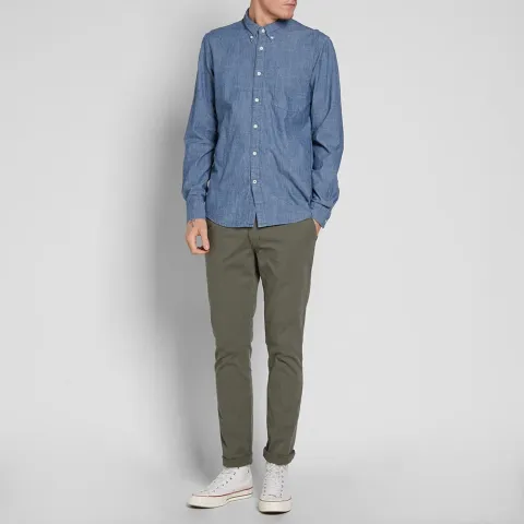 Button Down Falk Chambray Shirt