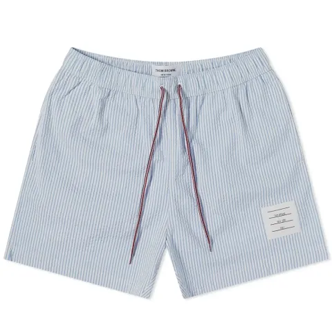 Seersucker Swim Shorts