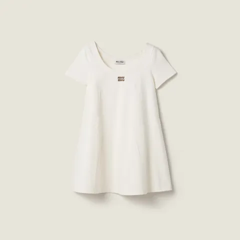 Jersey mini-dress