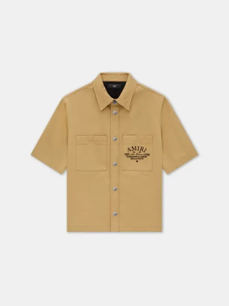 ARTS DISTRICT CAMP SHIRT - SEPIA TINT