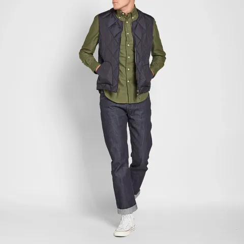 Design Zip Quilt Down Vest