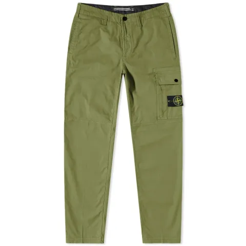 Garment Dyed Twill Cargo Pant