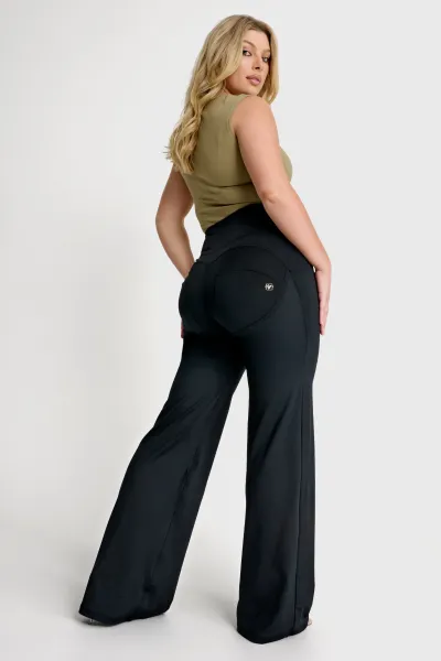 Freddy WRUP DIWO Boss Wear - High Waisted - Wide Leg - Black