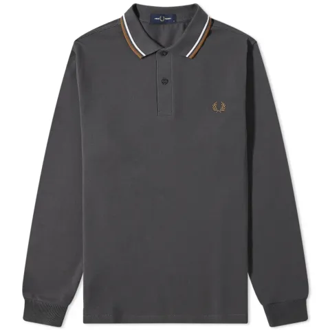 Long Sleeve Twin Tipped Polo