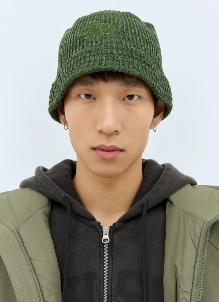 Marl Knit Bucket Hat