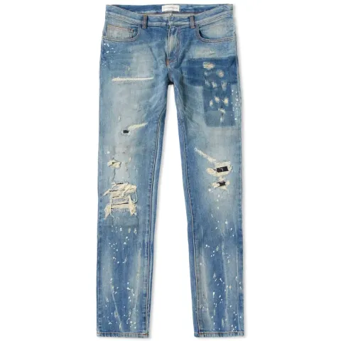 Destroyed Slim Jean
