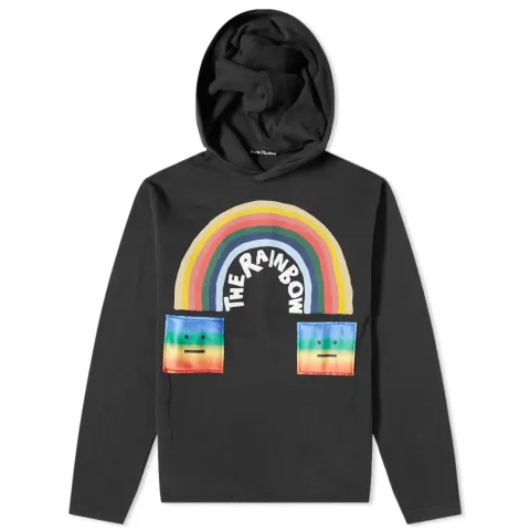Feran Rainbow Face Hoodie