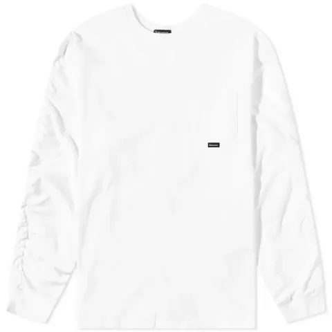 Oversized Long Sleeve Ruched T-Shirt