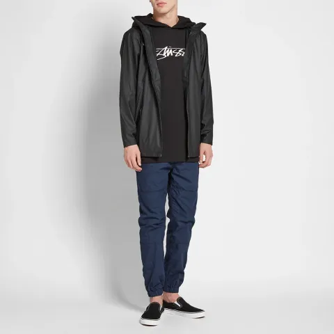 Long Sleeve Hooded Smooth Stock Tee