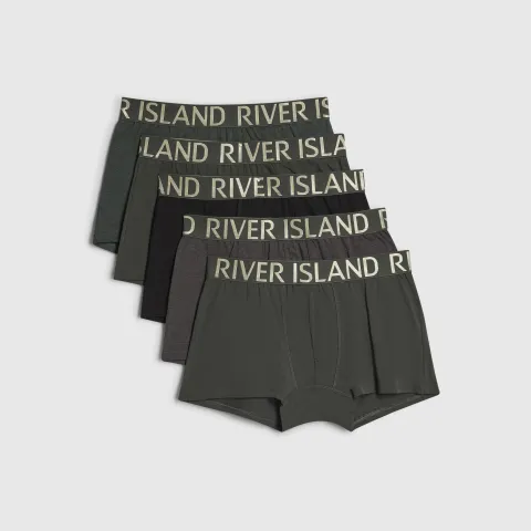 River Island Mixed Pack Of 5 Trunks