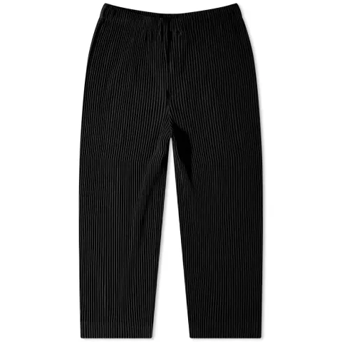 Pleated Cropped Trouser