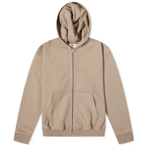 Blank Zip Though Hoodie