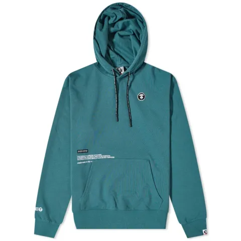 AAPE AAPE Now Silicone Logo Popover Hoodie