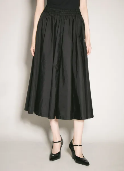 Re-Nylon Midi Skirt