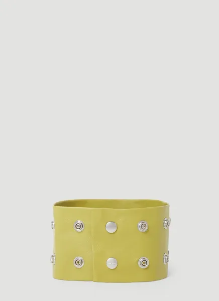 Leather Stud Necklace