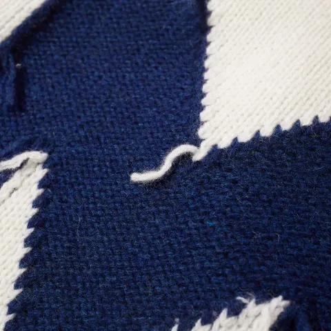 Maison Kitsuné Letter Crew Knit