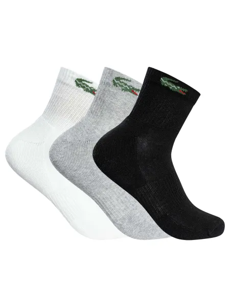 Lacoste 3 Pack Ankle Socks