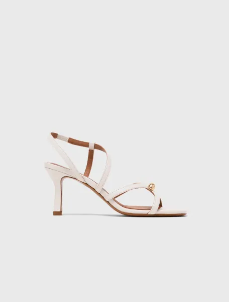 Multi-strap leather sandals