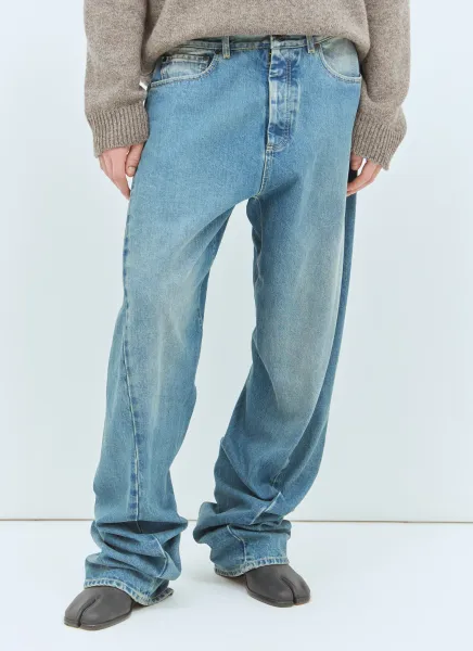 Diagonal Seam Jeans