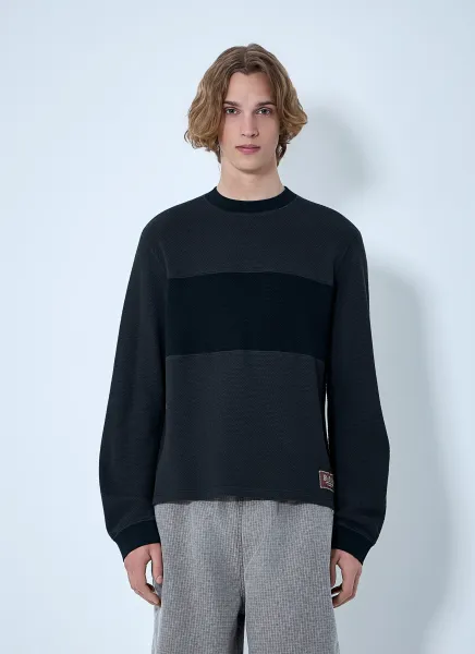 Cotton Jersey Crewneck Sweatshirt