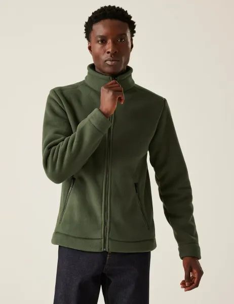 Regatta Garrian II Funnel Neck Zip Up Fleece Khaki