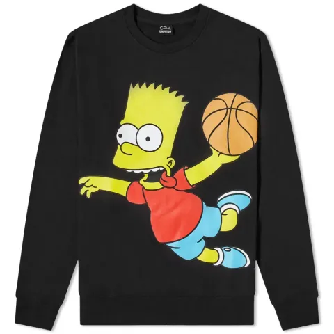 Chinatown Market x The Simpsons Air Bart Crew Sweat