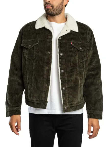 Levi's Type 3 Sherpa Cord Trucker Jacket