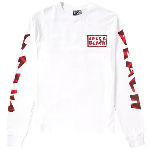 Life's a Beach Long Sleeve Tiger Logo Tee
