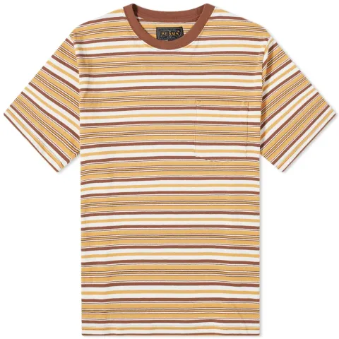 Multi Stripe Pocket T-Shirt