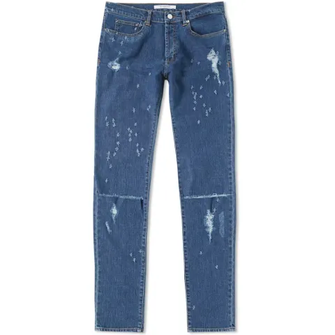 Distressed Rico Slim Jean