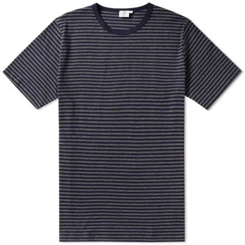 English Stripe Crew Neck Tee