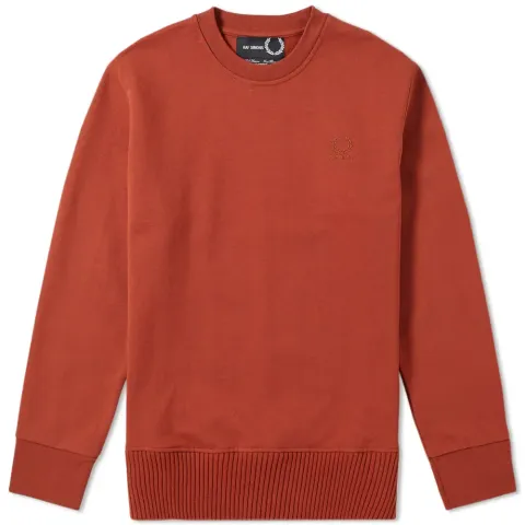 Embroidered Logo Rib Sweater