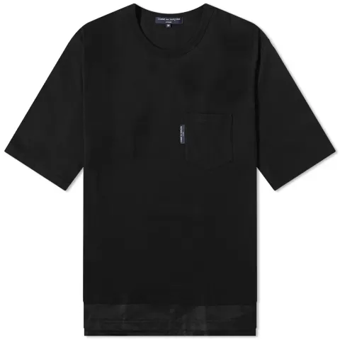 Nylon Hem Pocket T-Shirt