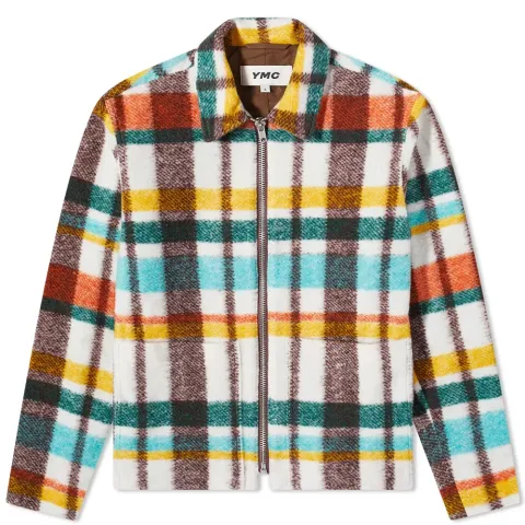 Checked Bay City Zip Jacket