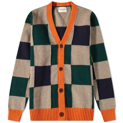 Check Cardigan