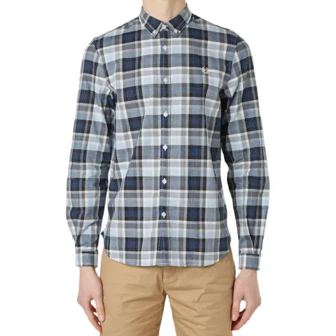 Fred Perry Engineered Polka Dot Check Shirt