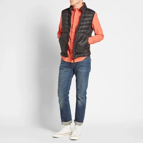 Garment Dyed Micro Down Gilet