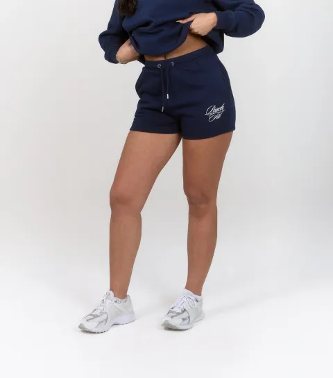 Women's Peach:Fit Navy Lily Jogger Shorts