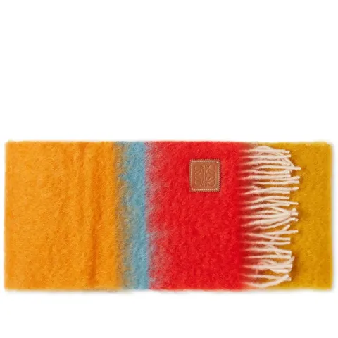 Stripes Mohair Scarf