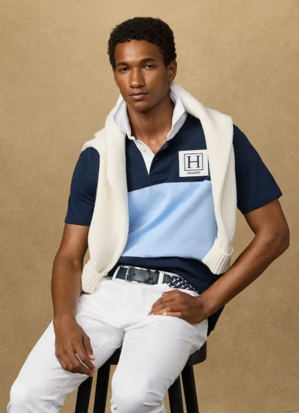 Classic Fit Short Sleeve Rugby Shirt