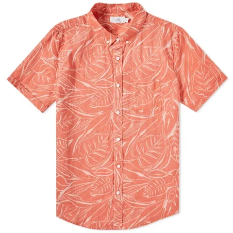 Short Sleeve Jack Ink Palm Shirt