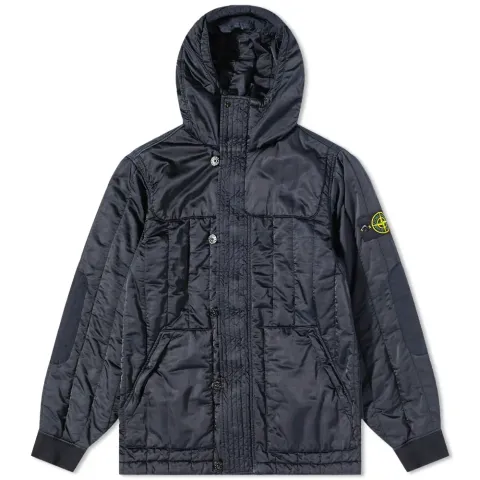 Nylon Raso Quilted Jacket