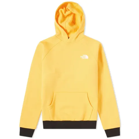 Raglan Red Box Hoody