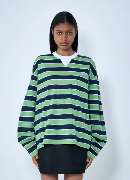 Striped Long Sleeve Top