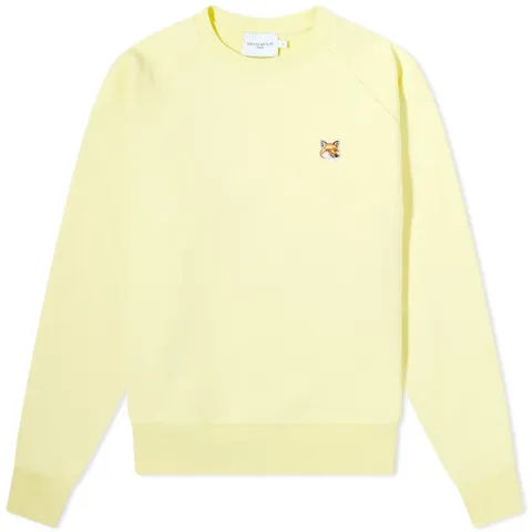 Maison Kitsuné Fox Head Patch Adjusted Crew Sweat