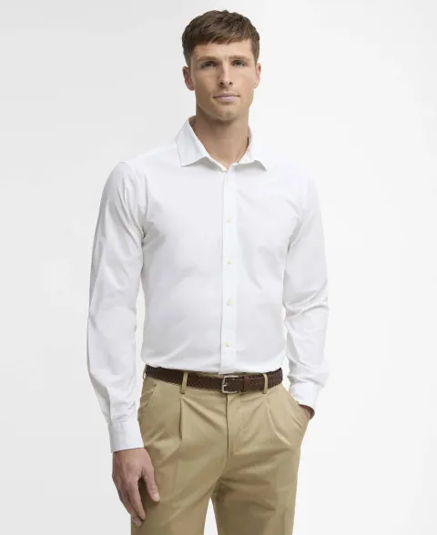 Westcroft Stretch Poplin Tailored Shirt